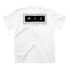 M.F.C OFFICIAL SHOPのMFCロゴ（ホワイト） Regular Fit T-Shirtの裏面