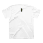 ナカムラ書房SUZURI支店(中村椋グッズ)のムクロゴ Regular Fit T-Shirtの裏面