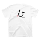 27_laboの【日本のかるた：文字札】「む」 Regular Fit T-Shirtの裏面