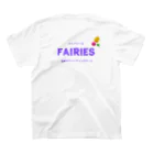 鳥取チアリーディングチーム　フェアリーズのフェアリーズグッズ　シンプル スタンダードTシャツの裏面