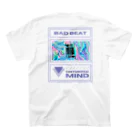 うっちー@ポーカーのBAD BEAT スタンダードTシャツの裏面