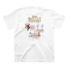 河野裕衣バレエスタジオの第2回発表会Tシャツ（ロゴ黄色） スタンダードTシャツの裏面