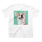 Liv🐾の Corgi コーギー スタンダードTシャツの裏面