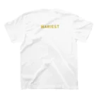 鍼処 IRIE (アイリー) 【公式】のHARIEST  ハリエスト スタンダードTシャツの裏面