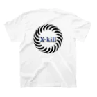 X-killのX-kill スタンダードTシャツの裏面