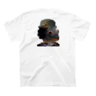 ryuhyuhoのSurrealism imitating a piranha Regular Fit T-Shirtの裏面