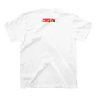 えつすい公式グッズのえつすいメンマくん改 Regular Fit T-Shirtの裏面