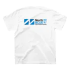 GururinのNorthBLUE Tシャツ (両面ロゴ) スタンダードTシャツの裏面