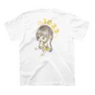 idolclassの真野紗奈生誕祭2022 スタンダードTシャツの裏面