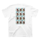 DHLabのぽんずkun スタンダードTシャツの裏面