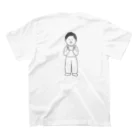 こうめのおグッズのあおてつ（ちょい太） スタンダードTシャツの裏面