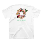 Loob Art Galleryのまぁるいお花 スタンダードTシャツの裏面