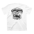 原ハブ屋【SUZURI店】のGENTLEMANS CURB CLUB（T-GO） Regular Fit T-Shirtの裏面