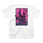 PHANT-ﾌｧﾝﾄ-の路地裏/ピンク スタンダードTシャツの裏面