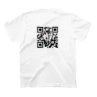 Two Dimensions BarCodeの2DBC スタンダードTシャツの裏面