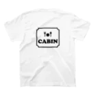 Cafe Cabin kanaeのバージョン2 スタンダードTシャツの裏面