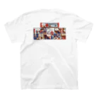 tokio_helloのハローのTシャツ Regular Fit T-Shirtの裏面