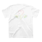 Happy Fluffy* ： 桜香*ののぞクマグ（※背面プリントあり） スタンダードTシャツの裏面