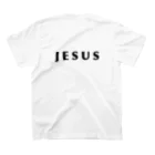 LovedのJesus スタンダードTシャツの裏面