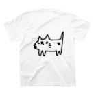 こむにんのコムニのねこ スタンダードTシャツの裏面