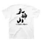 天神山の天神山 スタンダードTシャツの裏面