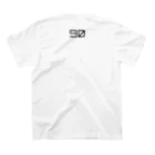 生物＝ケモノのヲ店の『９〼』ココカラハジマル Regular Fit T-Shirtの裏面