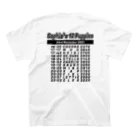 HeidiのSophie's 12 Puppies LOGO スタンダードTシャツの裏面