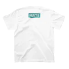 食パンくんSHOPのMATE - DOG スタンダードTシャツの裏面