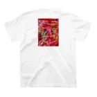 Loob Art Galleryのみんなで踊ろう スタンダードTシャツの裏面