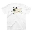ざとうむし。のわんぱぐ。 Regular Fit T-Shirtの裏面