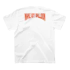 WakeUp!BalloonのRedBalloon スタンダードTシャツの裏面