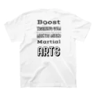 BTG Boost Training GymのBTG2022#1 スタンダードTシャツの裏面