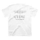 chimu-macrameのchimuパーカ スタンダードTシャツの裏面