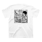 ゴールドビアのline drawing T-shirts,Type-a Regular Fit T-Shirtの裏面