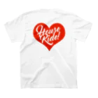 HOUSE DANCE MANIAの【2023SS】Heartbeat スタンダードTシャツの裏面