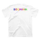 BOOMANIAのBOOMANIA Face スタンダードTシャツの裏面