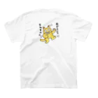 mikepunchの踊らニャそんそん スタンダードTシャツの裏面