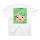 ぽにぷに定食のハレのちもえ子 スタンダードTシャツの裏面