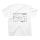 SADOPEDALsのfendar TELECASTER   template スタンダードTシャツの裏面