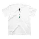 shiga-illust-sozai-goodsの甲賀忍者 背面 〈滋賀イラスト素材〉 Regular Fit T-Shirtの裏面