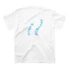 出陣、れんこん丸ののんびりクラゲちゃん Regular Fit T-Shirtの裏面