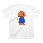 HANATSU-official-shopのハナツ犬OfficialTシャツ スタンダードTシャツの裏面