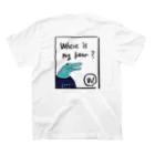 ビールマンのWhere is my beer? スタンダードTシャツの裏面