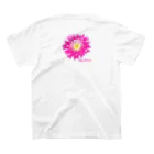  #satisfyingのガーベラ　Gerbera スタンダードTシャツの裏面