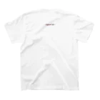 full  of funのカフェ風フラワープレート Regular Fit T-Shirtの裏面