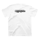 vipjapanのYouTube「vipjapan」公式オリジナル不法投棄撲滅運動グッズ スタンダードTシャツの裏面