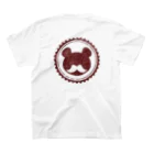 統 / SubaruのA Beard Bear Burger スタンダードTシャツの裏面