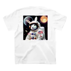 spaceinudogのspace usagi rabbit Regular Fit T-Shirtの裏面