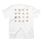 Little little(リルリル)の鮭門ちゃん スタンダードTシャツの裏面