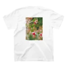 たびのきろくのflower01 Regular Fit T-Shirtの裏面